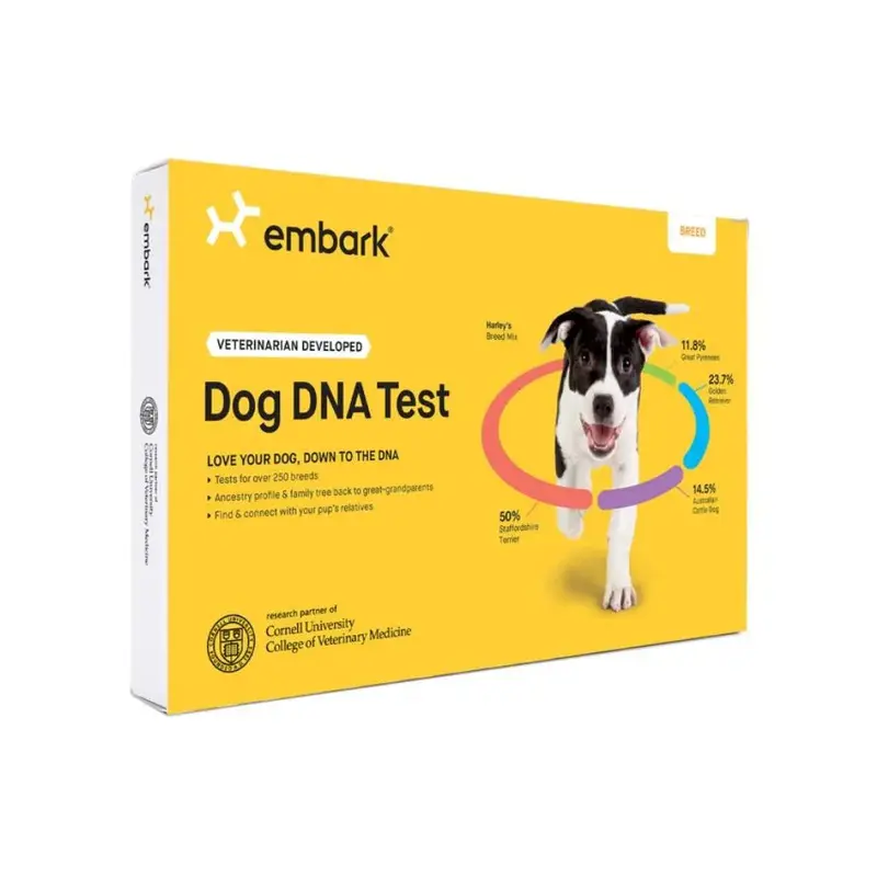 Embark Canine DNA Test Kit – Breed, Ancestry & Health Insights