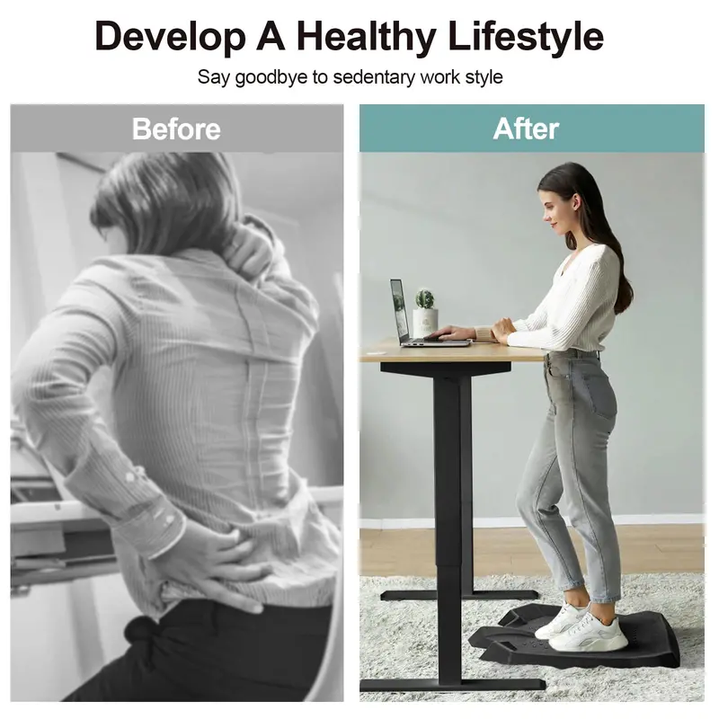 Ergonomic Anti-Fatigue Standing Mat – Cushioned Floor Pad for Home or Office Desks