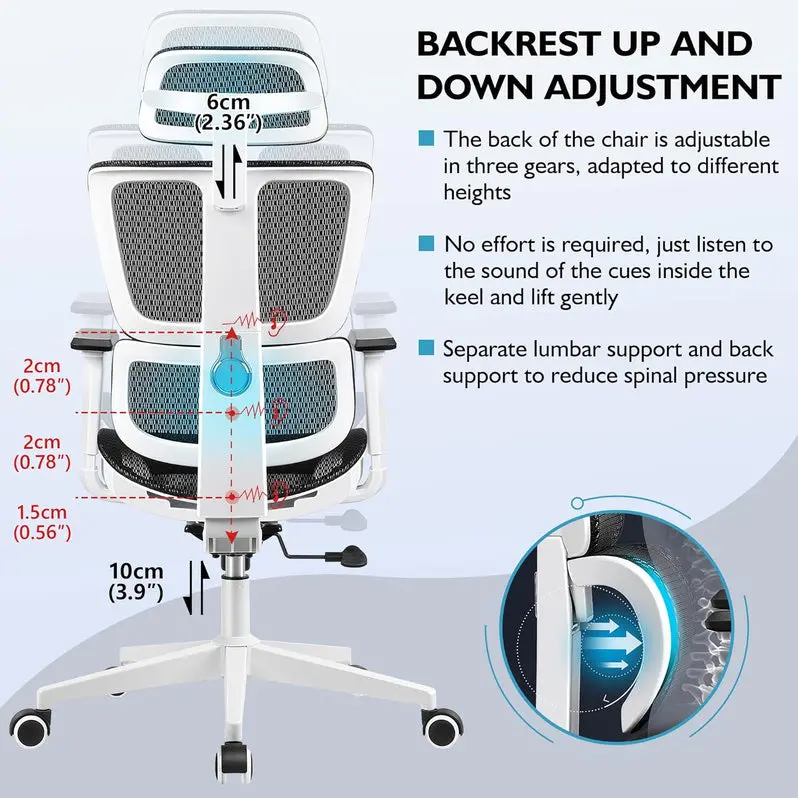Ergonomic Gaming Chair for Extended Play and Office Use