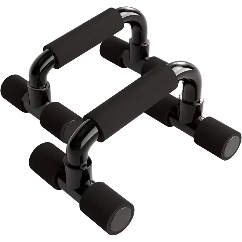 Ergonomic Steel Push-Up Handles with Non-Slip Foam Grips