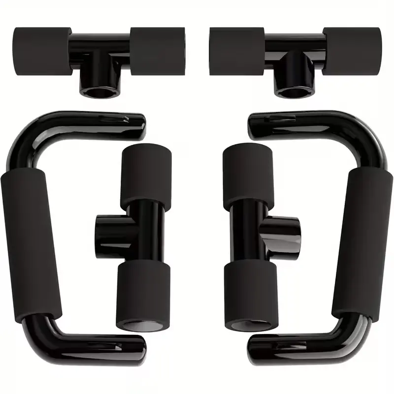 Ergonomic Steel Push-Up Handles with Non-Slip Foam Grips 2