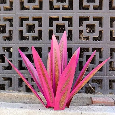 Eternal Agave Metal Sculpture – Rust-Resistant Indoor/Outdoor Decor Piece