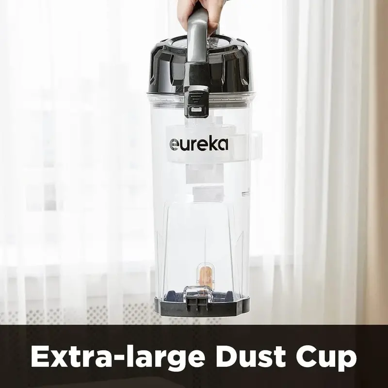 EUREKA PowerSpeed NEU181D Lightweight Upright Vacuum – Strong Suction for Carpets & Hard Floors + Pet Turbo Tool