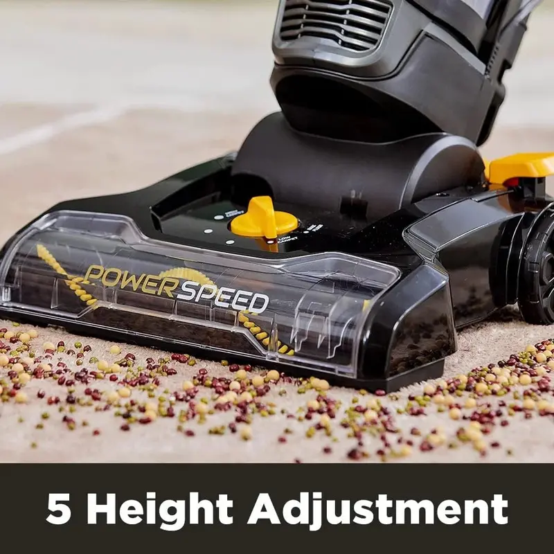 EUREKA PowerSpeed NEU181D Lightweight Upright Vacuum – Strong Suction for Carpets & Hard Floors + Pet Turbo Tool