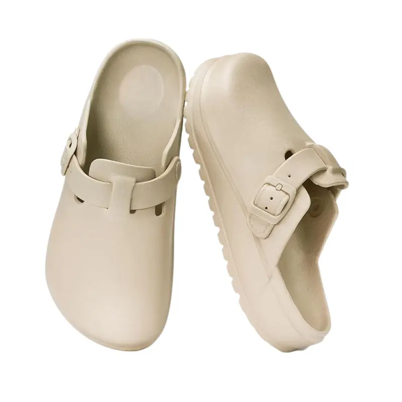 EVA Foam Slip-On Clogs – Unisex Comfort Footwear with Textured Sole and Adjustable Strap