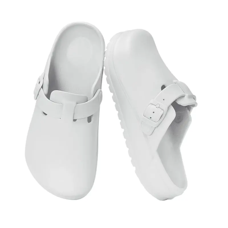 EVA Foam Slip-On Clogs – Unisex Comfort Footwear with Textured Sole and Adjustable Strap