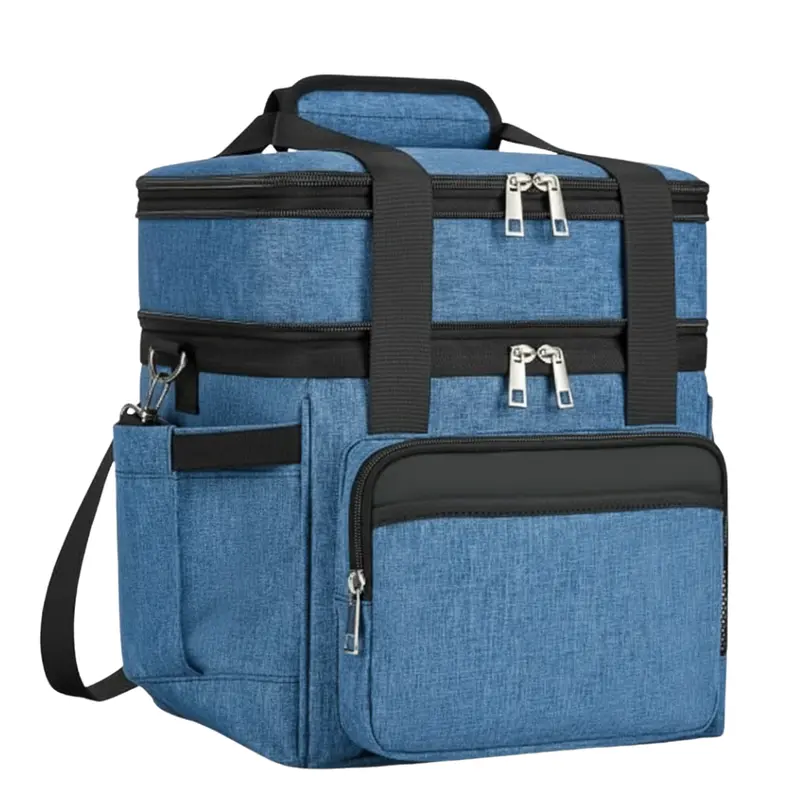 Expandable Dual-Capacity Insulated Lunch Bag (15L/22L) with Thermal Lining 3