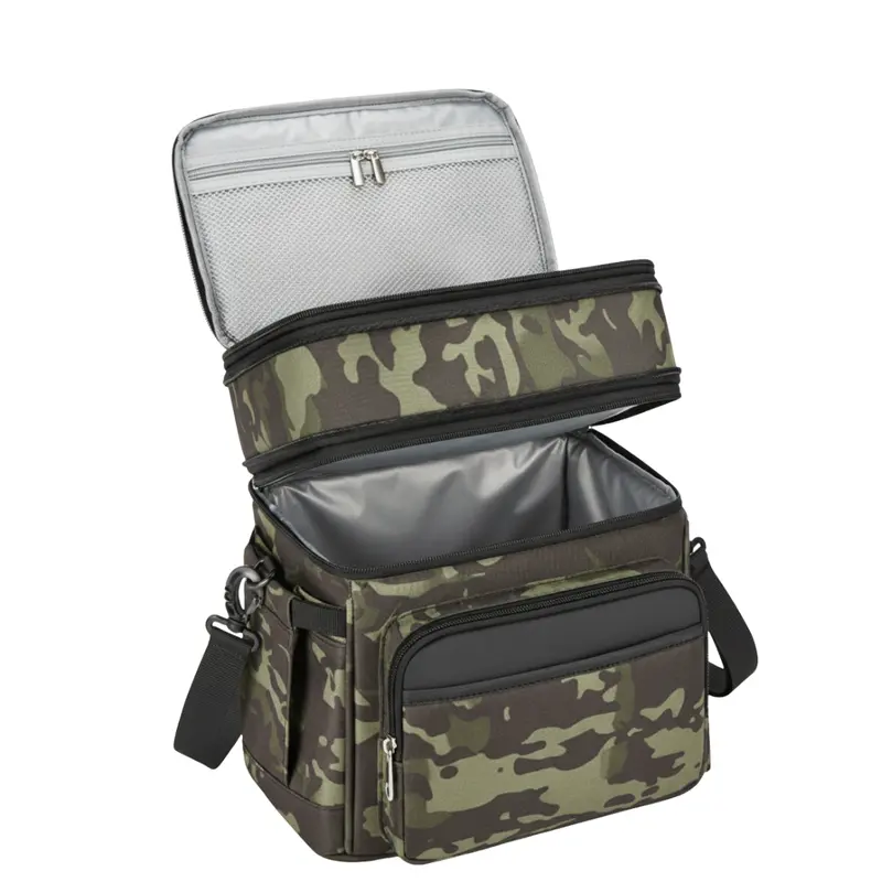 Expandable Dual-Capacity Insulated Lunch Bag (15L/22L) with Thermal Lining