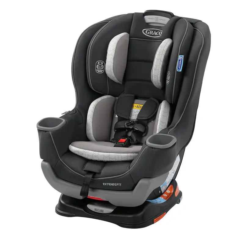Extend2Fit Convertible Infant Car Seat – Rear- & Forward-Facing with Adjustable Legroom Panel