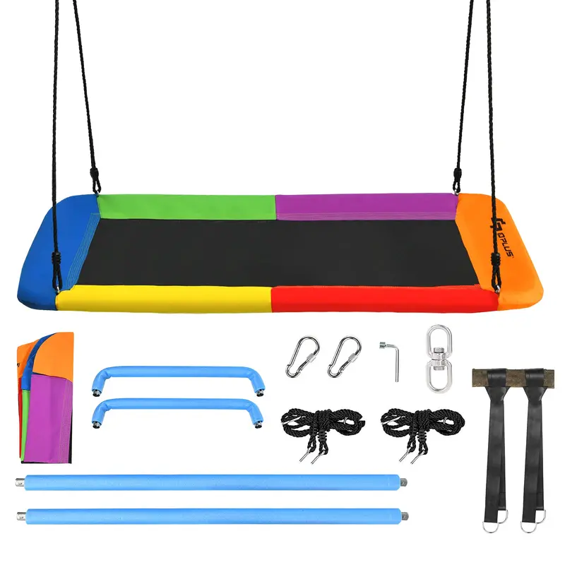 Extra-Large 60-Inch Tree Swing Platform – Heavy-Duty 700 lb Capacity for Kids & Adults