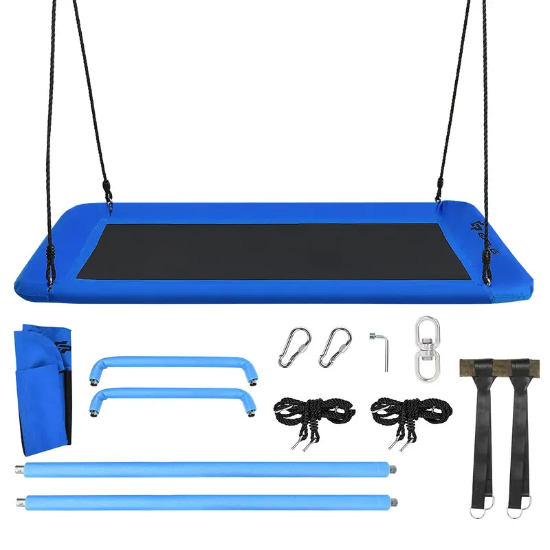 Extra-Large 60-Inch Tree Swing Platform – Heavy-Duty 700 lb Capacity for Kids & Adults