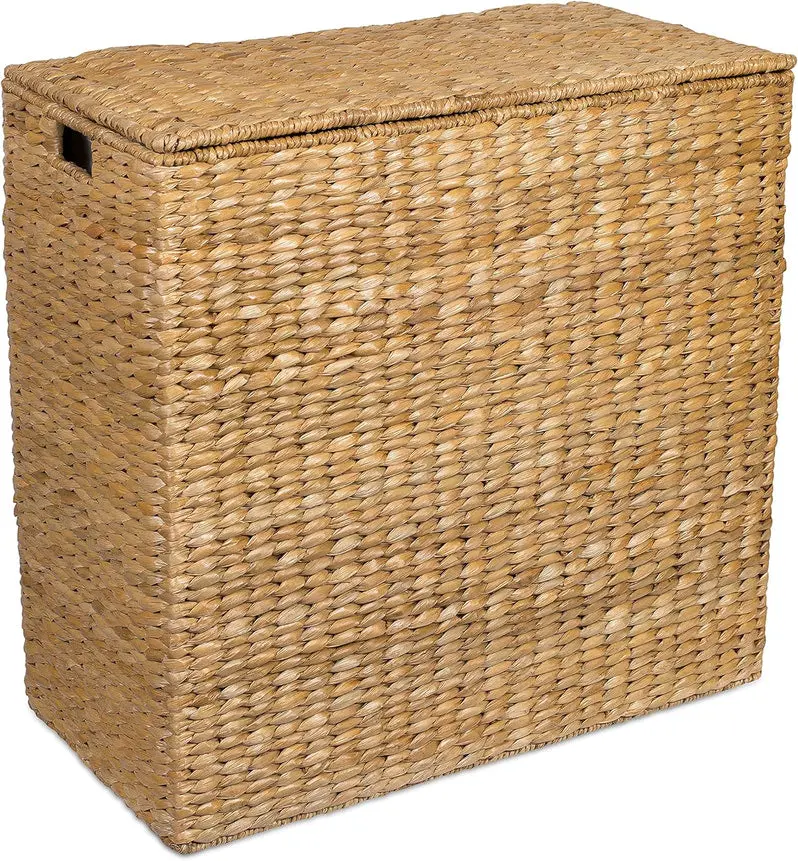 Extra-Large Split Gift Basket – Premium Lined Presentation Container for Gifting