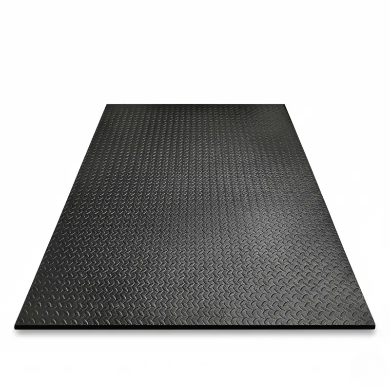 Extra-Thick 10mm Anti-Slip Gym Mat – TPE/NPE Foam for Home & Studio Workouts