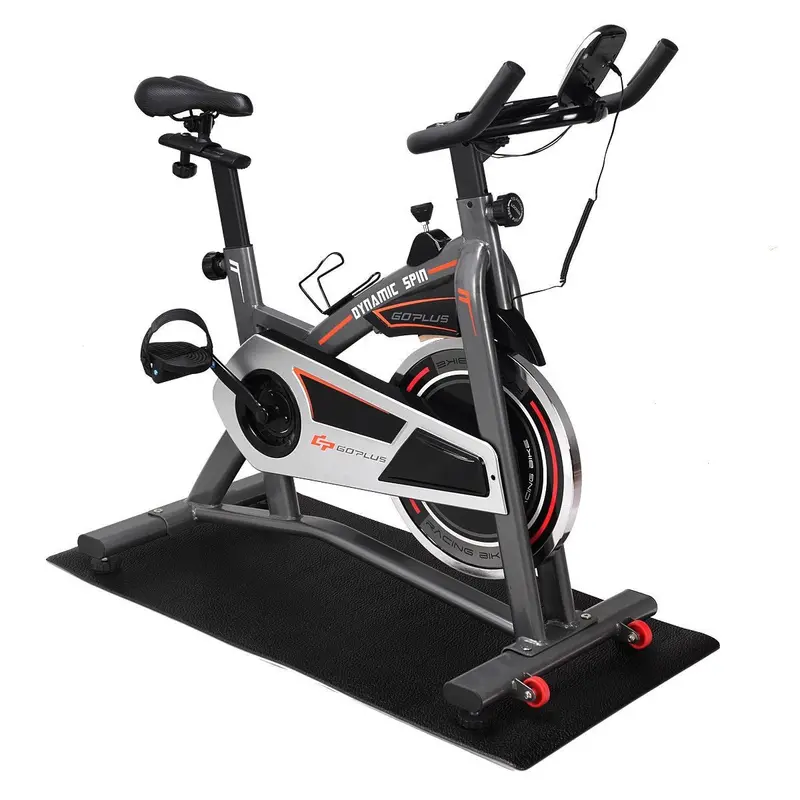 Extra-Thick Treadmill Floor Protector – Dense Waterproof PVC Mat for Wood Surfaces