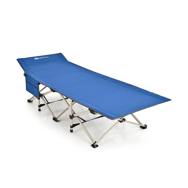 Extra-Wide Folding Camping Cot – Reinforced 28.5-Inch Wide Cot Supporting Up to 882 LB