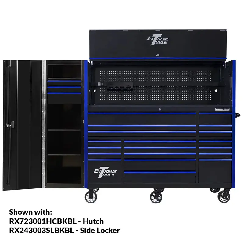 Extreme Tools RX250 Roller Cabinet – 72" x 30" Heavy-Duty 19-Drawer Tool Storage System