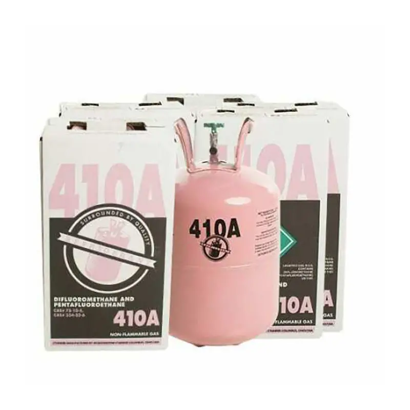 Factory-Sealed R-410A Refrigerant – 25 lb Purity-Certified HVAC Charging Cylinder