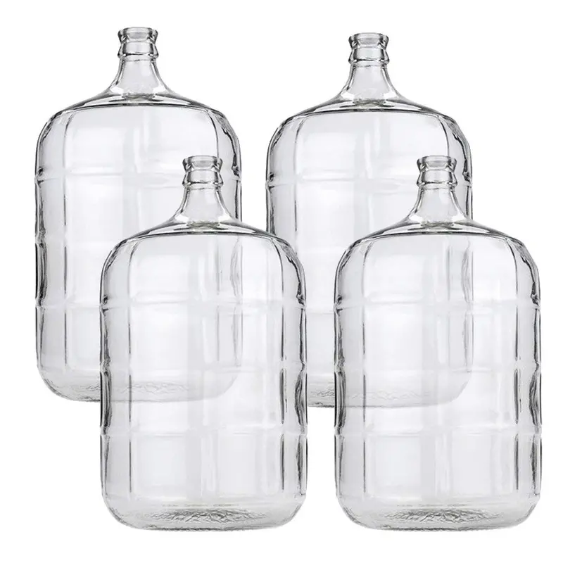 Fastrack 5-Gallon Italian-Style Glass Carboy — Premium Fermenter for Homebrew Beer & Wine Making