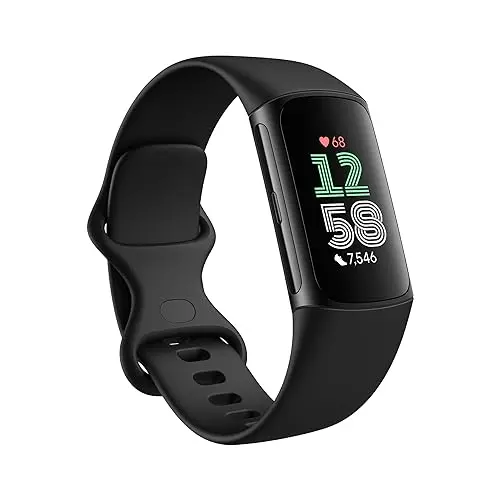 Fitbit Charge 6 Advanced Fitness Tracker – Built-in GPS, Google Wallet & Voice Assistant Support