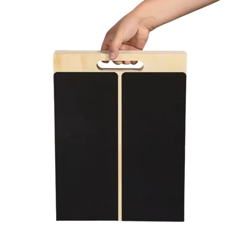 Five-Level Wooden Slant Board – Adjustable Incline Platform for Stretching & Rehabilitation