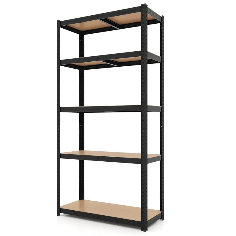 Five-Tier Adjustable Garage Shelving Unit – Heavy-Duty Multi-Use Storage System