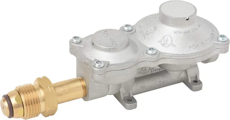 Flame King Steel Propane Tank Cylinder with POL Valve and Protective Collar – Ideal for Grills, Fireplaces, and Dryers