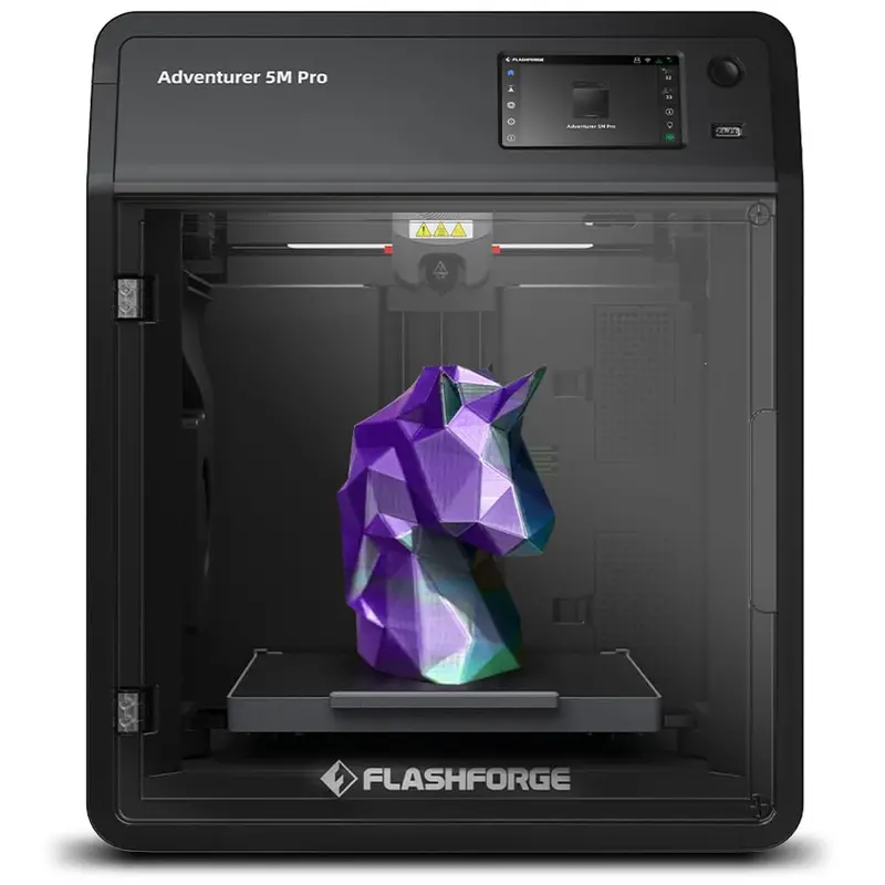 FLASHFORGE AD5M Pro High-Speed 3D Printer — 600mm/s Printing, Auto-Leveling, Precision Engineering