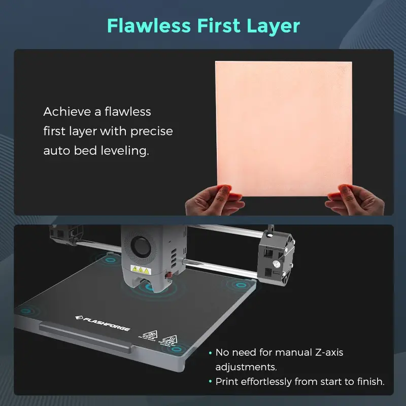 FLASHFORGE AD5M Pro High-Speed 3D Printer — 600mm/s Printing, Auto-Leveling, Precision Engineering