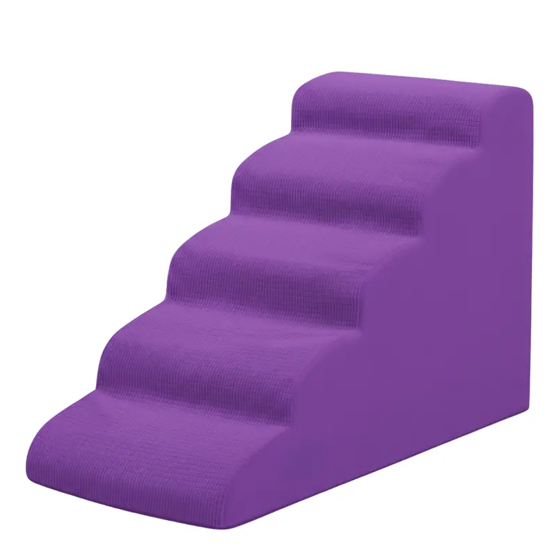 Foam Pet Stairs for Sofa & Bed Access – Soft Support for Cats & Small Dogs