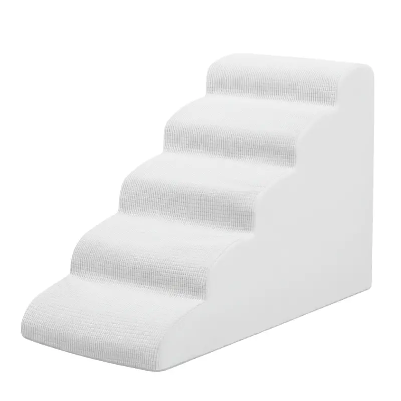 Foam Pet Stairs for Sofa & Bed Access – Soft Support for Cats & Small Dogs