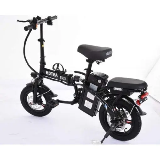 Foldable 250W Electric Bike – 14" LCD Display, Removable Lithium Battery, Dual Hydraulic Disc Brakes