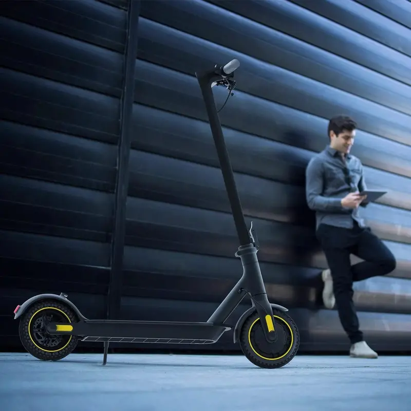 Foldable 500W Adult Electric Scooter with 10" Solid Tires – 18-Mile Range, 19 MPH