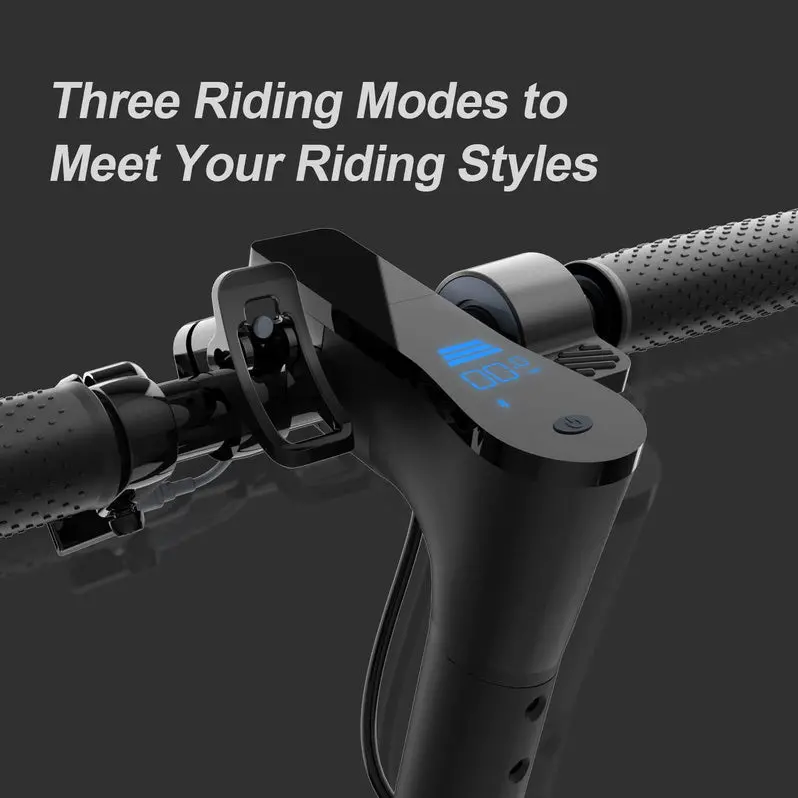 Foldable Electric Scooter for Adults – 500W Motor, 10-Inch Solid Tires, 18-Mile Range