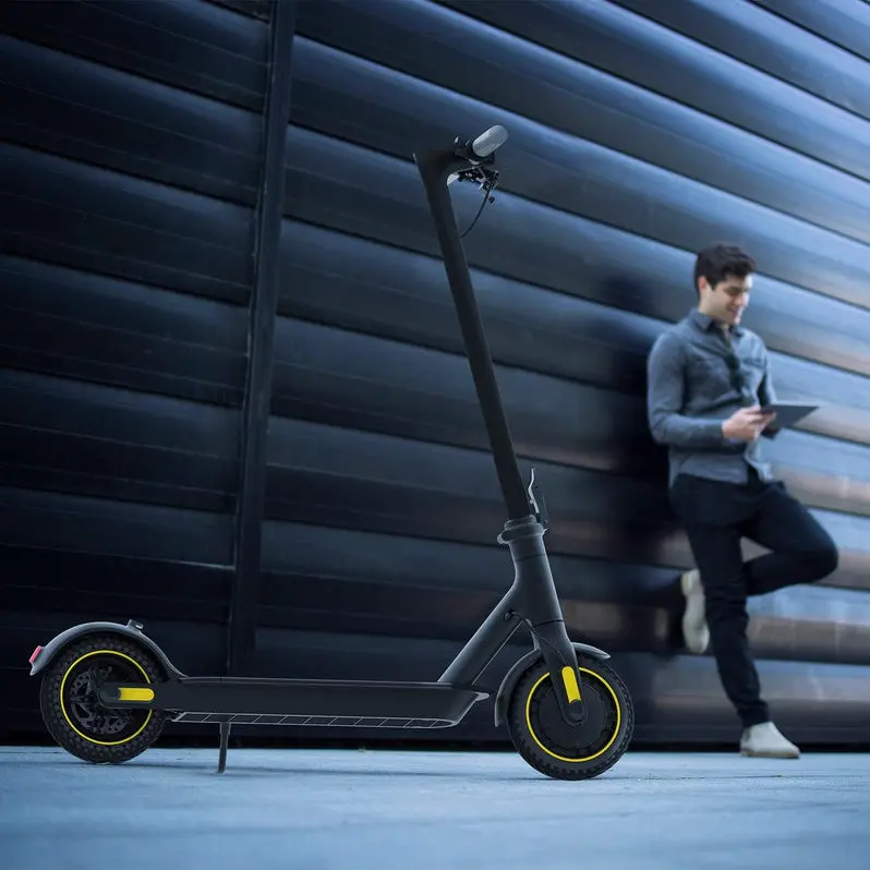 Foldable Electric Scooter for Adults – 500W Motor, 10-Inch Solid Tires, 18-Mile Range