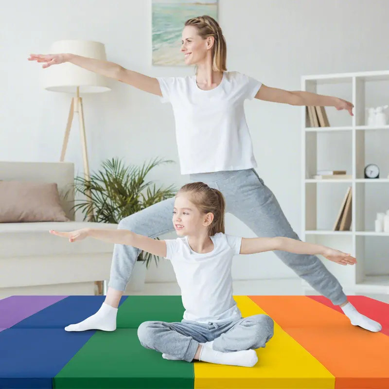 Foldable Gymnastics Mat for Home or Studio Use 2