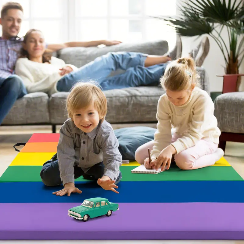 Foldable Gymnastics Mat for Home or Studio Use