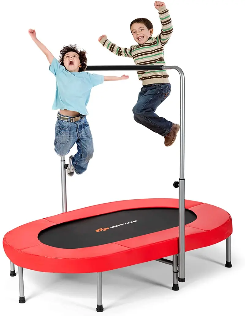 Foldable Mini Trampoline for Kids – Compact Rebounder with Safety Features 7