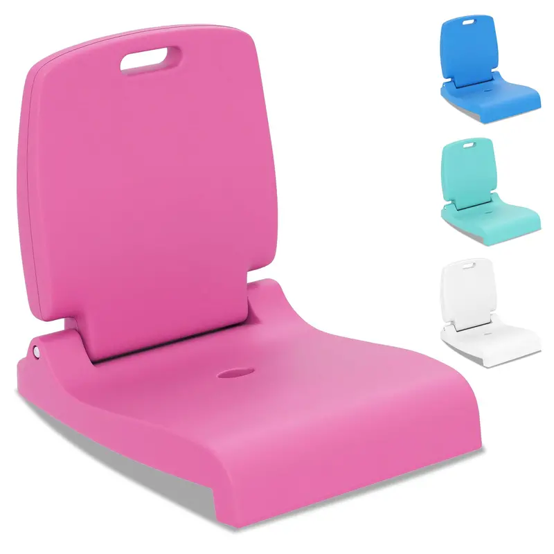 Foldable Poolside Flip Seat – Lightweight Portable Chair with Back Support & Dual Handles