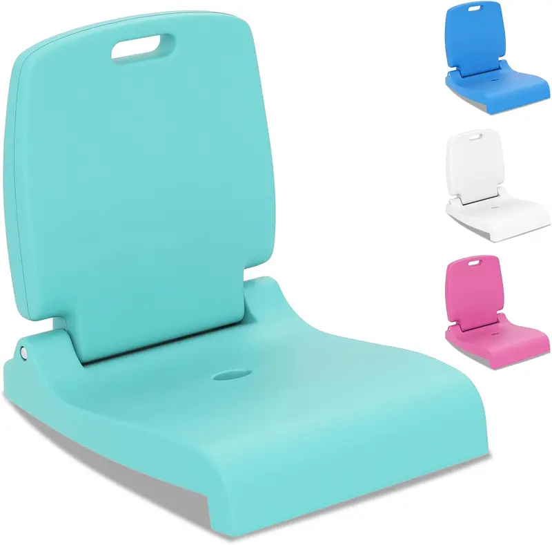 Foldable Poolside Flip Seat – Lightweight Portable Chair with Back Support & Dual Handles