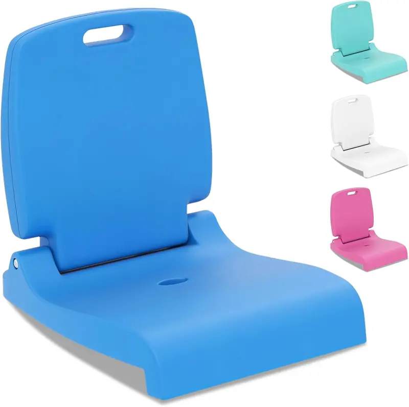 Foldable Poolside Flip Seat – Lightweight Portable Chair with Back Support & Dual Handles