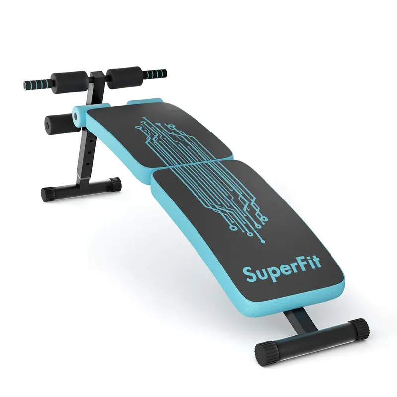 Foldable Sit-Up Bench – Adjustable Slant Bench for Abdominal and Core Exercises