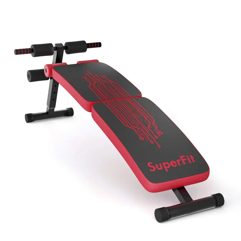 Foldable Sit-Up Bench – Adjustable Slant Bench for Abdominal and Core Exercises