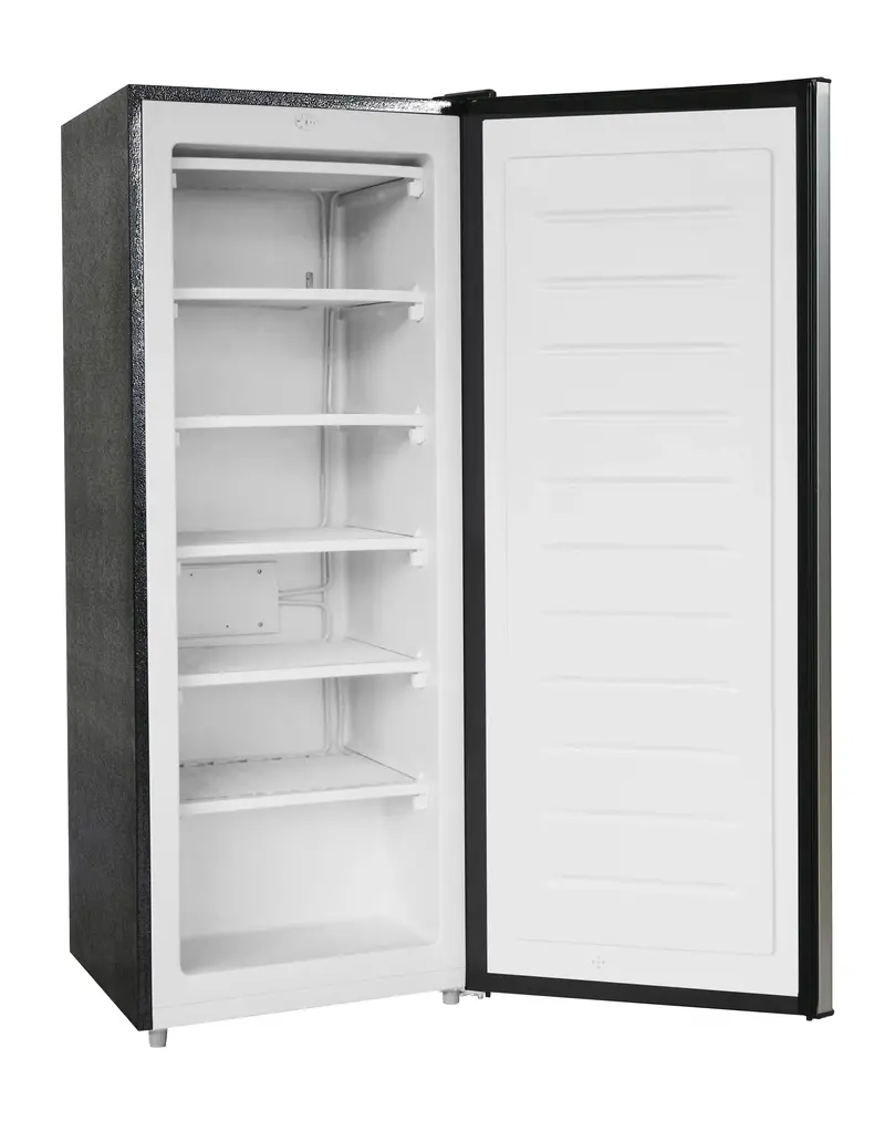 Frigidaire 6.5 Cu. Ft. Upright Freezer – Platinum Finish, Energy-Efficient Design