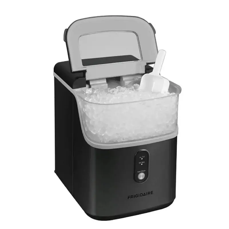 Frigidaire Nugget Ice Maker – 33 lbs/Day Output, Black Stainless Steel (EFIC228)