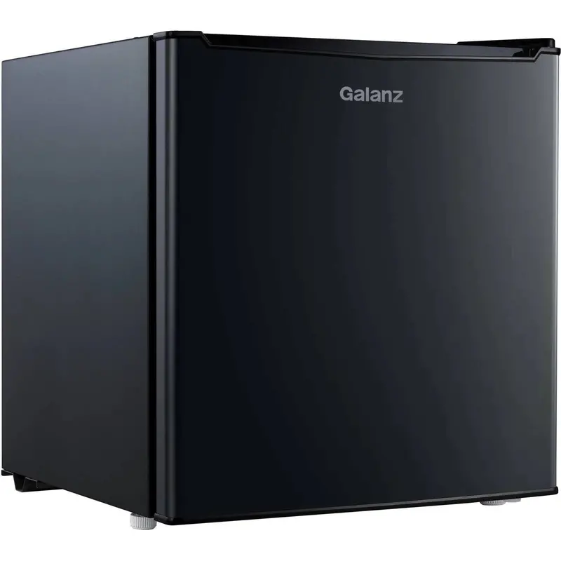Galanz GL17BK 1.7 Cu. Ft. Mini Refrigerator – Sleek Black Single-Door Design