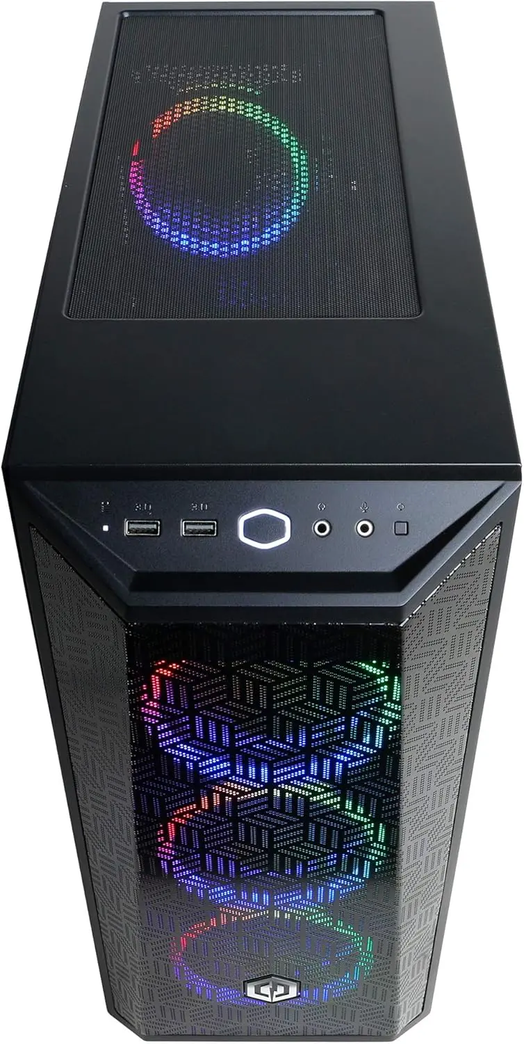 Gamer Xtreme VR Gaming PC: Intel Core i5-13400F, RTX 4060 8GB, 16GB DDR5, 1TB PCIe Gen4 SSD, Wi-Fi, Windows 11 Home