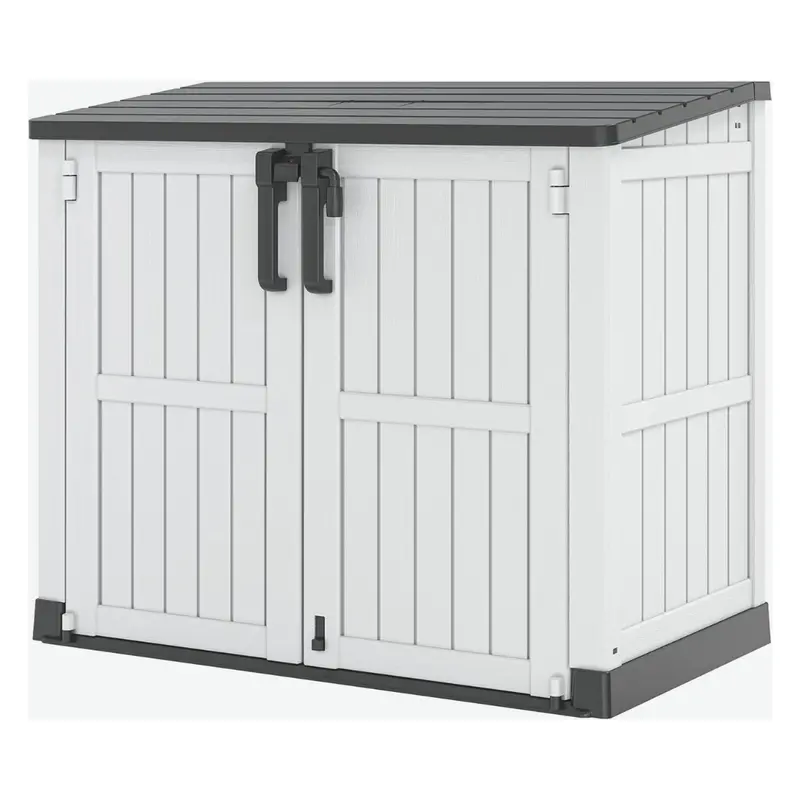 Garden-Friendly 36-Cu-Ft Resin Storage Box with Key-Lock Security 2