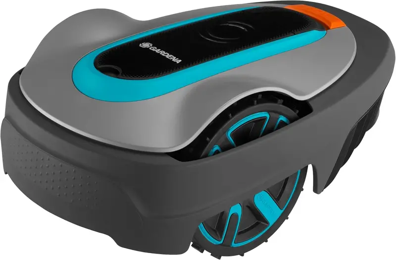 Gardena Sileno Mini Robotic Lawn Mower (500 m²), Bluetooth-Enabled & App-Programmable – German Edition (15202-20)
