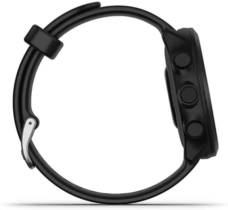 Garmin Forerunner 55 GPS Running Watch – Heart Rate Tracking, PacePro Training, 2-Week Battery Life, Slim Black Design