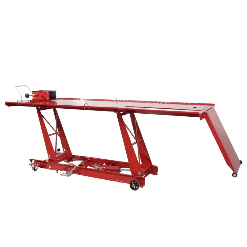 Garvee Hydraulic Motorcycle Lift – 1000 lb Capacity, Workshop-Grade Hoist with Stable Jack Stand Design